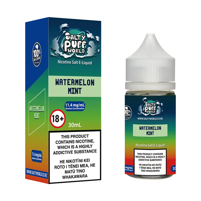 Watermelon Mint Nicotine Salt E-Liquid