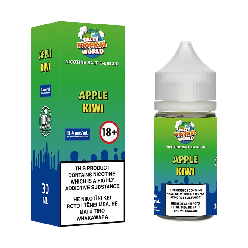 Apple Kiwi Nicotine Salt E-liquid