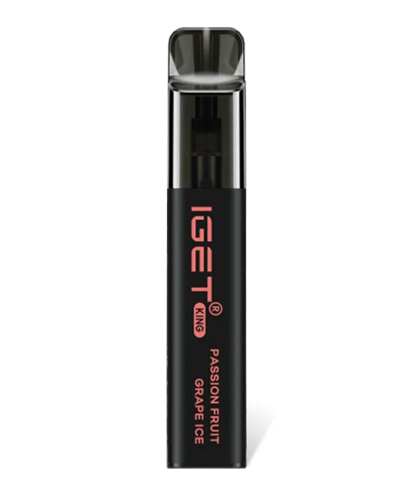Passion Fruit Grape Ice 2600 Puffs Disposable Vape IGET King
